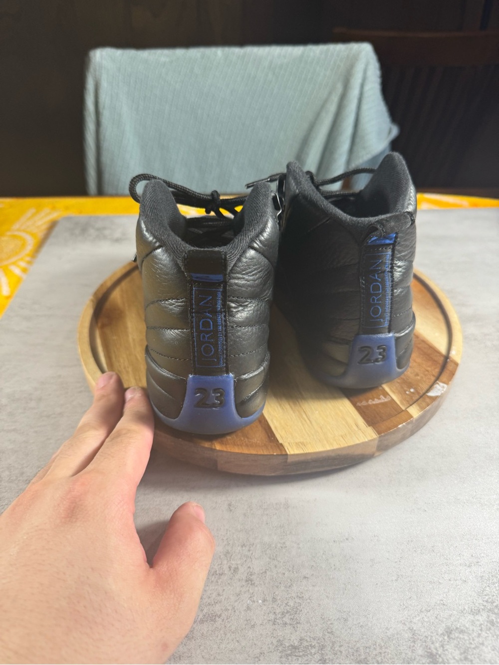 Size 4.5Y Air Jordan 12 Retro Game Royal (Used, No Box) - Picture 2 of 7